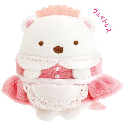 San-X Sumikko gurashi Tenori Plush Shirokuma/ Penguin?/ Tonkatsu/ Neko/ Tokage from Fruit Parlor theme San-X Japan