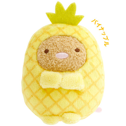 San-X Sumikko gurashi Tenori Plush Shirokuma/ Penguin?/ Tonkatsu/ Neko/ Tokage from Fruit Parlor theme San-X Japan