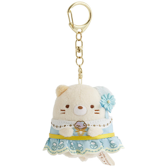 San-X Sumikko gurashi Neko Plush Keychain from Movie The Sky Kingdom and Two Children Limited Edition San-X Japan