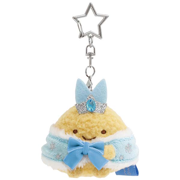 San-X Sumikko gurashi Ajifurai no shippo Plush Keychain from Sumikko Christmas theme 2025 San-X Japan