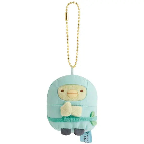 San-X Sumikko gurashi Penguin? Plush Keychain Ninja theme from San-X Japan