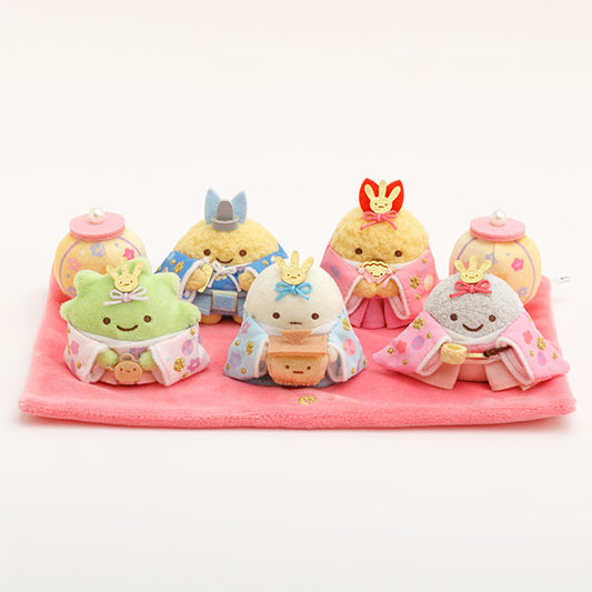 San-X Sumikko gurashi Tenor Plush Set of Minikko Hinamatsuri limited edition San-X Japan