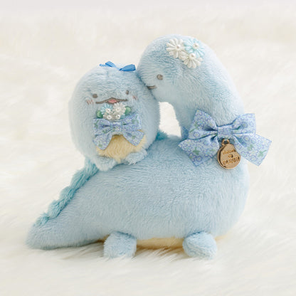 【In stock: in Apr】San-X Sumikko gurashi x Maison de Fleur Collaborated Plush Tokage & Tokage's Mother from San-X Japan
