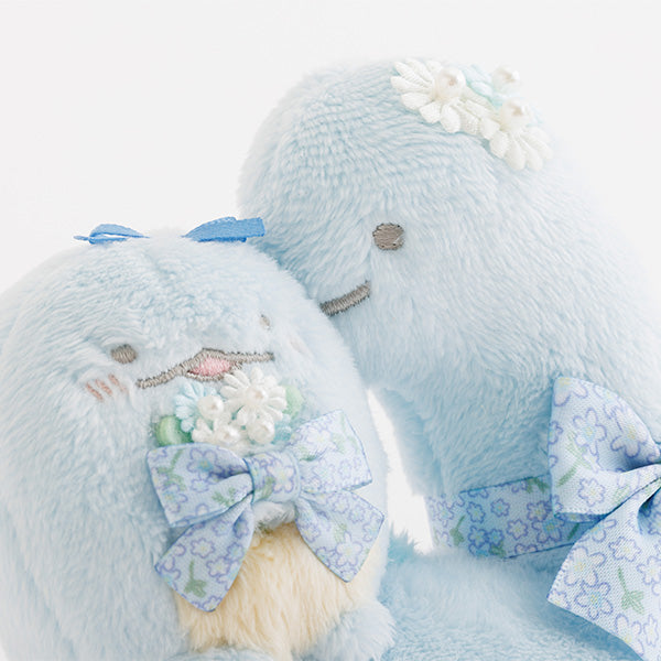 【In stock: in Apr】San-X Sumikko gurashi x Maison de Fleur Collaborated Plush Tokage & Tokage's Mother from San-X Japan