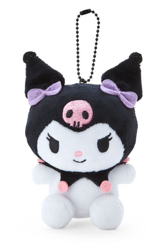 Sanrio Kuromi Plush with ball keychain Sanrio Japan