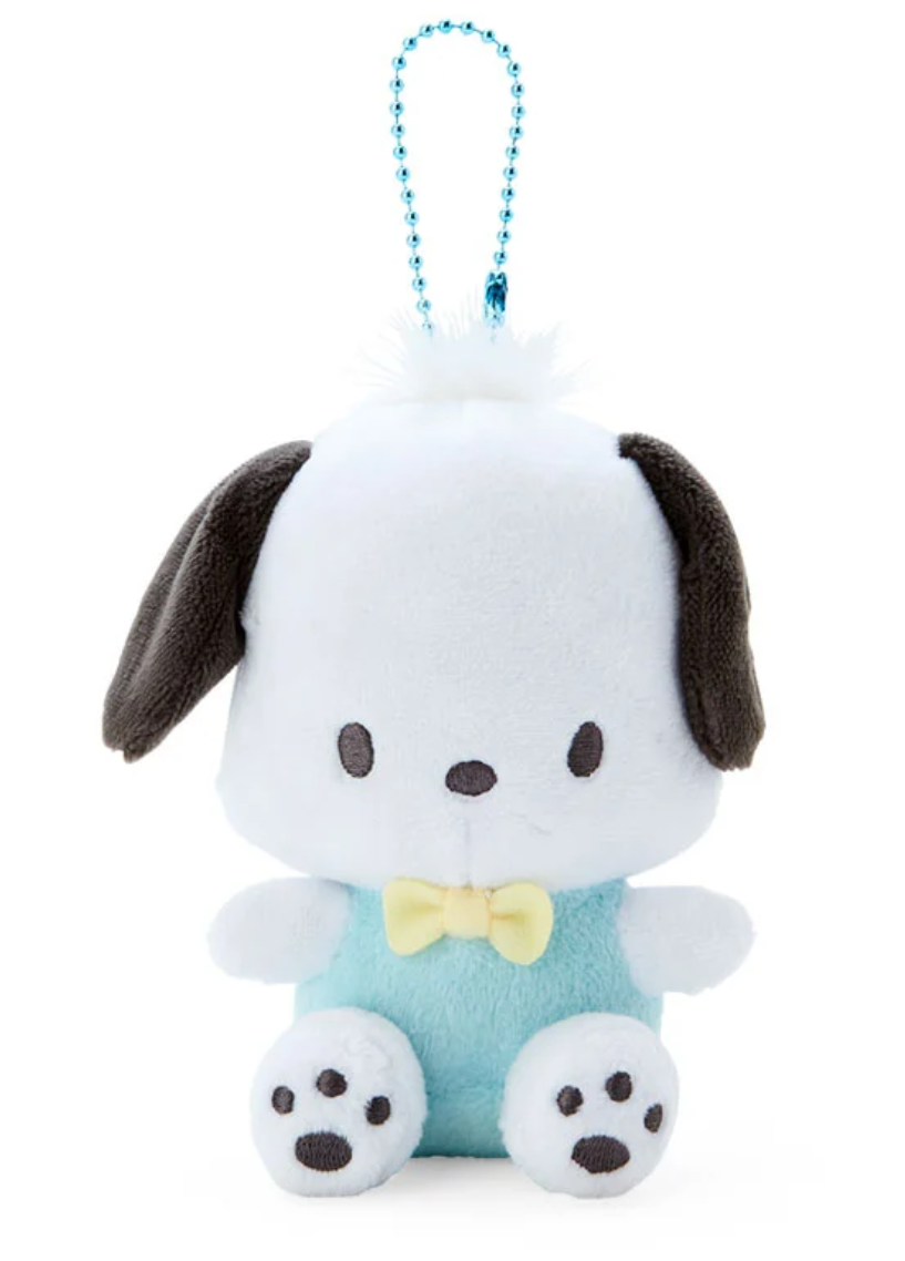 Sanrio Pochacco Plush with ball keychain Sanrio Japan