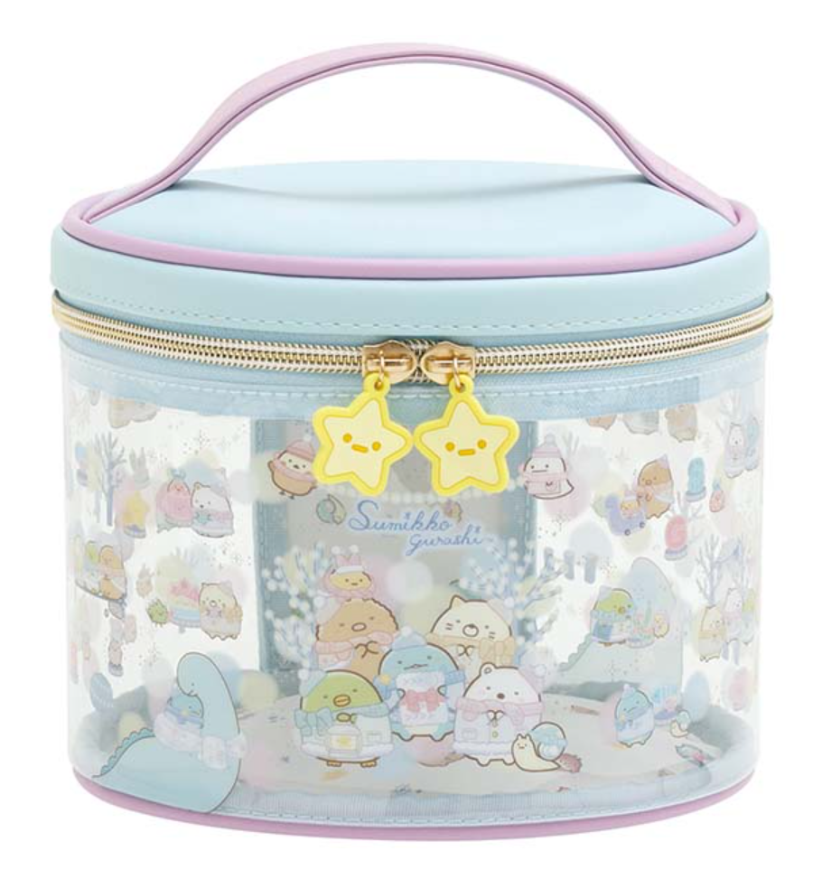 San-X Sumikko gurashi Vinyl Vanity bag from 'Tokage and Tokage's mother and Kira-Kira Night' Theme San-X Japan