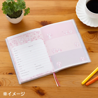 Sanrio My Meloy B6 Diary 2025 Monthly & Weekly Schedule book Planner Direct from Japan