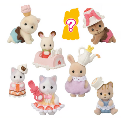 Sylvanian families baby collection in blind package Cake Party series