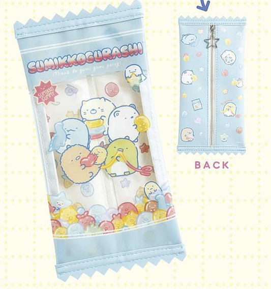 Pre-order! Until 8th Nov. San-X Sumikko gurashi Flat pencil case pouch from Minna de gumi gumi party! theme San-X Japan