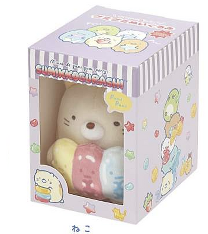 Pre-order! Until 8th Nov! San-X Sumikko gurashi gumi gumi Plush Neko/ Tokage from Minna de gumi gumi party! theme San-X Japan