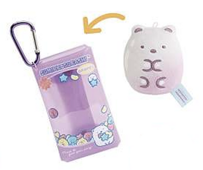Pre-order! Until 8th Nov! San-X Sumikko gurashi Mini Plush Keychain comes with PVC transparent case from Minna de gumi gumi party! theme San-X Japan