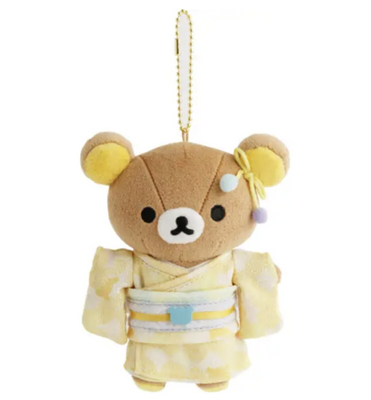 San-X Rilakkuma Kimono Plush Keychain Limited edition San-X Japan