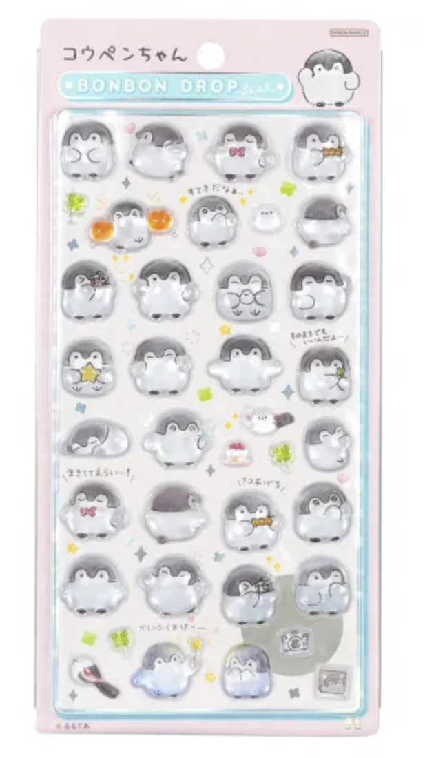 Bonbon Drop Sticker Koupen-chan Cheerful/ Bakery 3D Epoxy Resin Sticker San-X Sun-Star Japan
