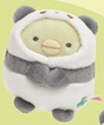 Sumikko gurashi Panda Tenori Plush Limited edition from San-X Japan