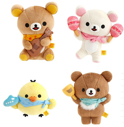 Rilakkuma x TOWER RECORDS Collaboration Plush Limited Edition Rilakkuma/ Korilakkuma/ Kiiroitori/ Chairoi koguma  San-X Japan