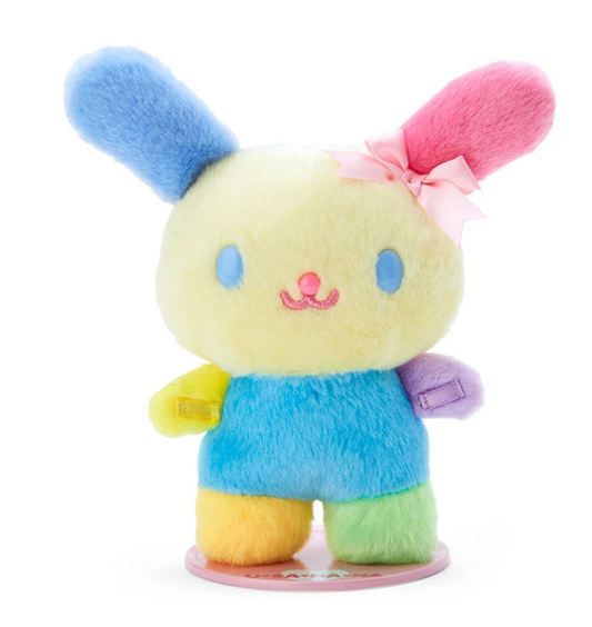 Sanrio Usahana Plush 'Pitatto Friends' Size S Standable Doll Sanrio Direct from Japan