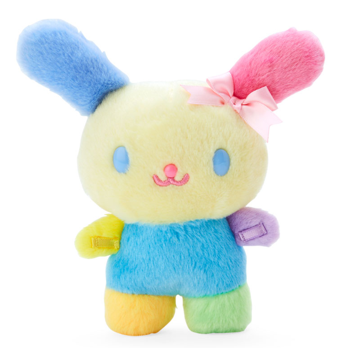 Sanrio Usahana Plush 'Pitatto Friends' Size S Standable Doll Sanrio Direct from Japan