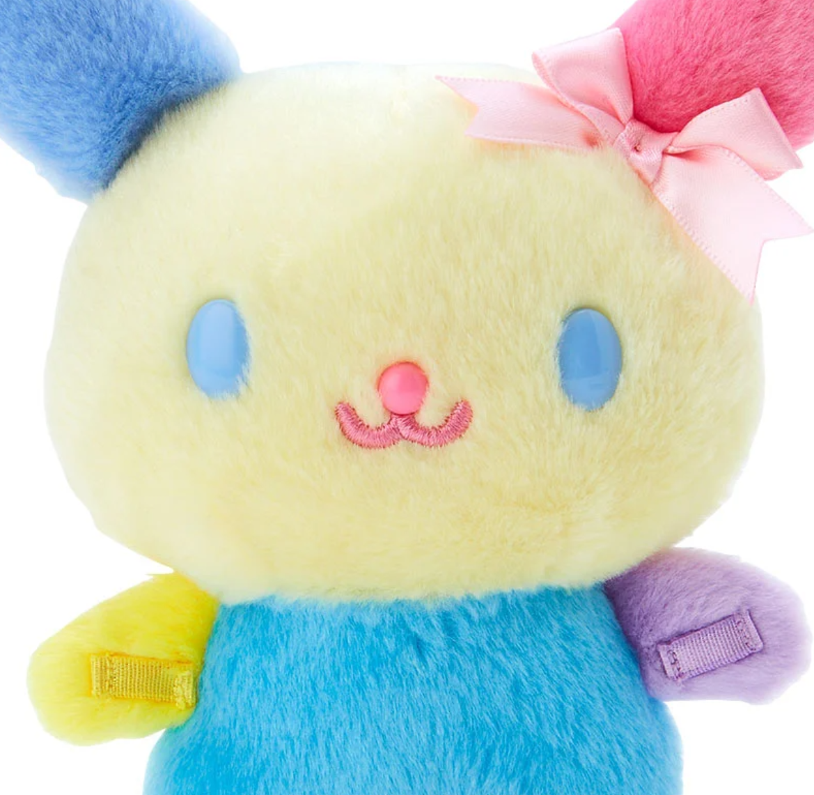 Sanrio Usahana Plush 'Pitatto Friends' Size S Standable Doll Sanrio Direct from Japan