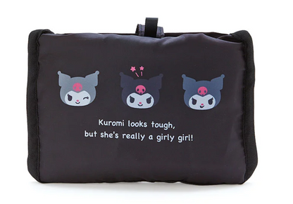 Sanrio Foldable Bag Tote bag Kuromi Sanrio Direct from Japan