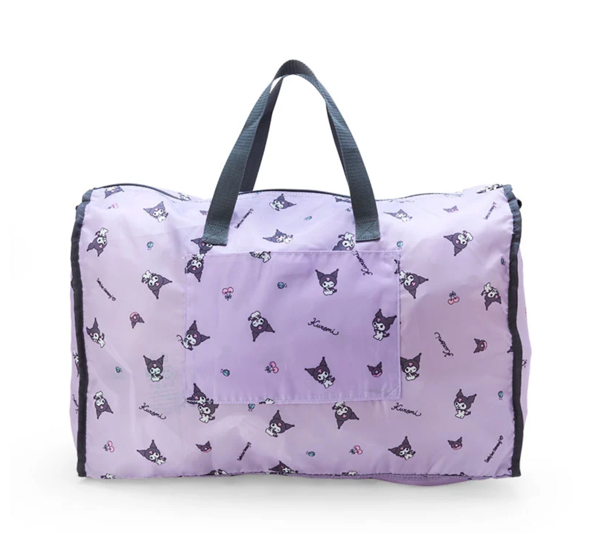 Sanrio Foldable Bag Boston Bag Kuromi Travel Bag Sanrio Direct from Japan