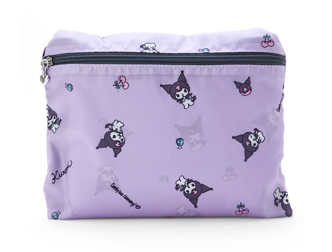 Sanrio Foldable Bag Boston Bag Kuromi Travel Bag Sanrio Direct from Japan