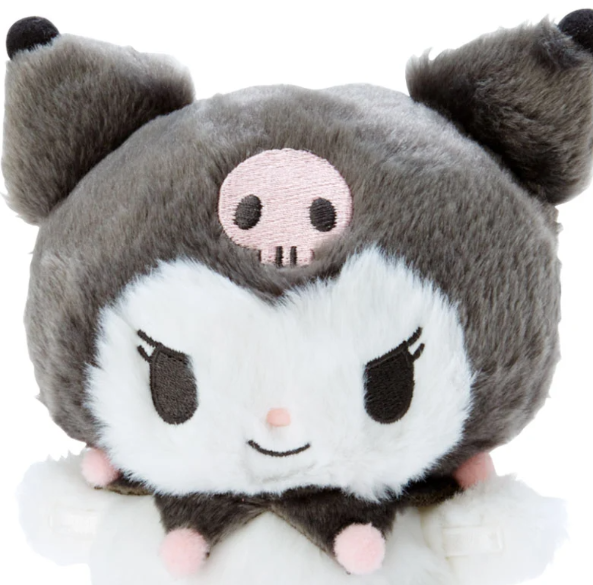 Sanrio Kuromi Plush 'Pitatto Friends' M size Standable Doll Sanrio Direct from Japan