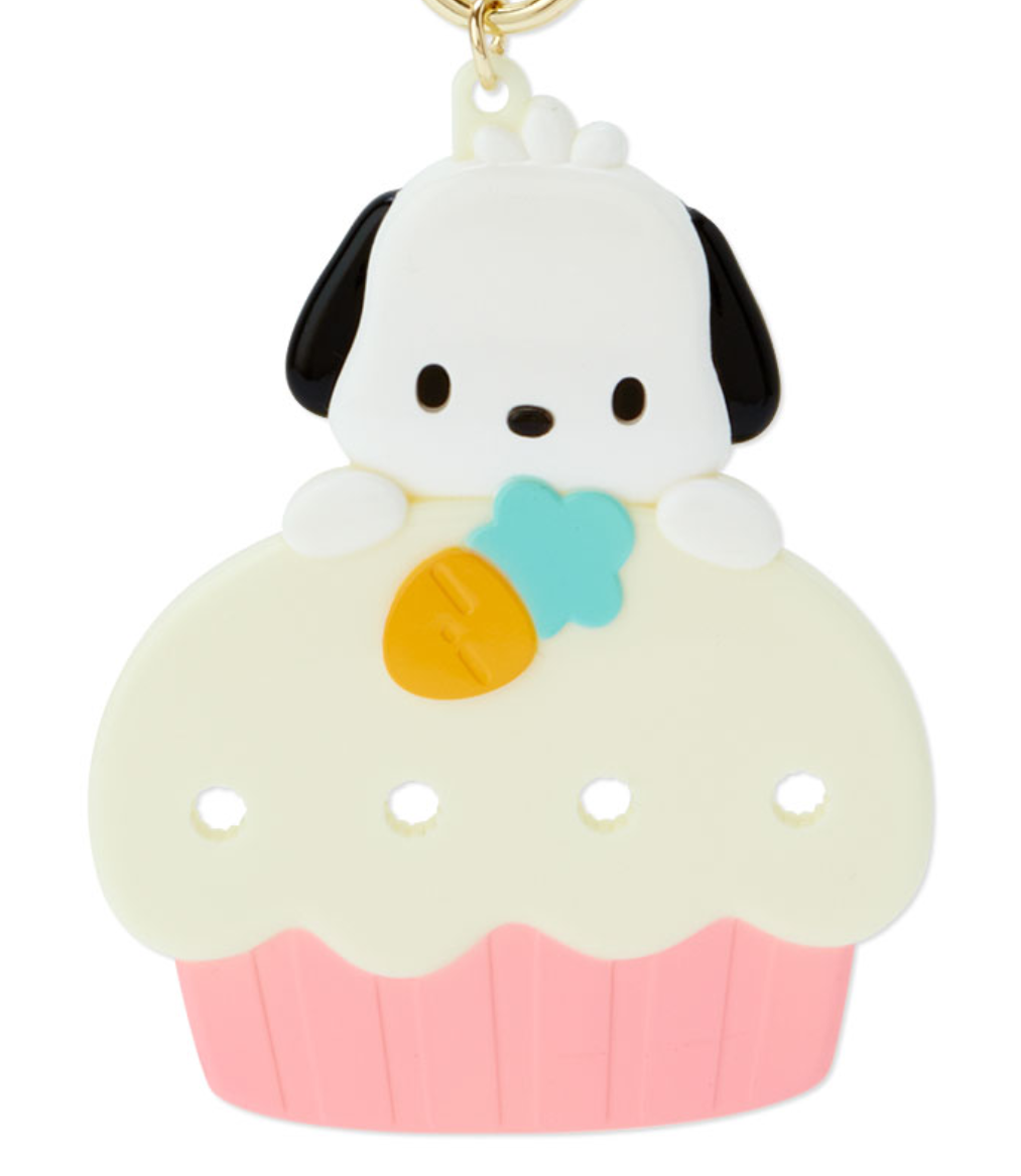 Sanrio Customize Keychain 'My Pachirun' Pochacco (4 holes) Direct from Japan