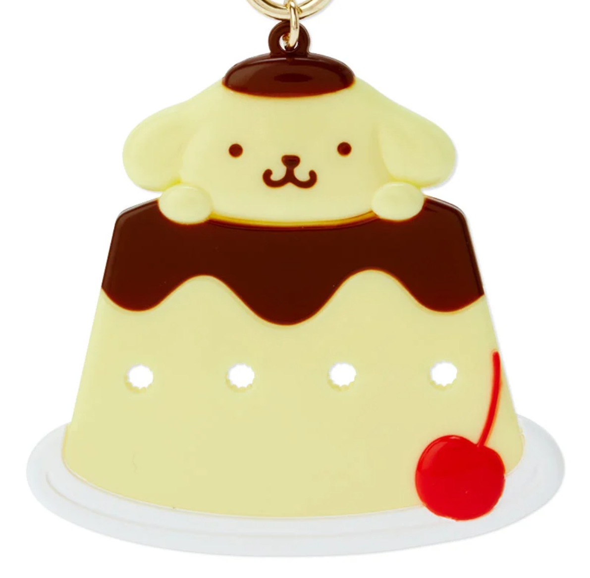 Sanrio Customize Keychain 'My Pachirun' Pom Pom Purin (4 holes) Direct from Japan