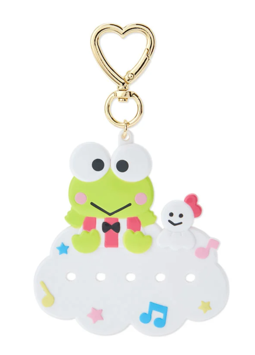 Sanrio Customize Keychain 'My Pachirun' Kero Kero Keroppi (5 holes) Direct from Japan