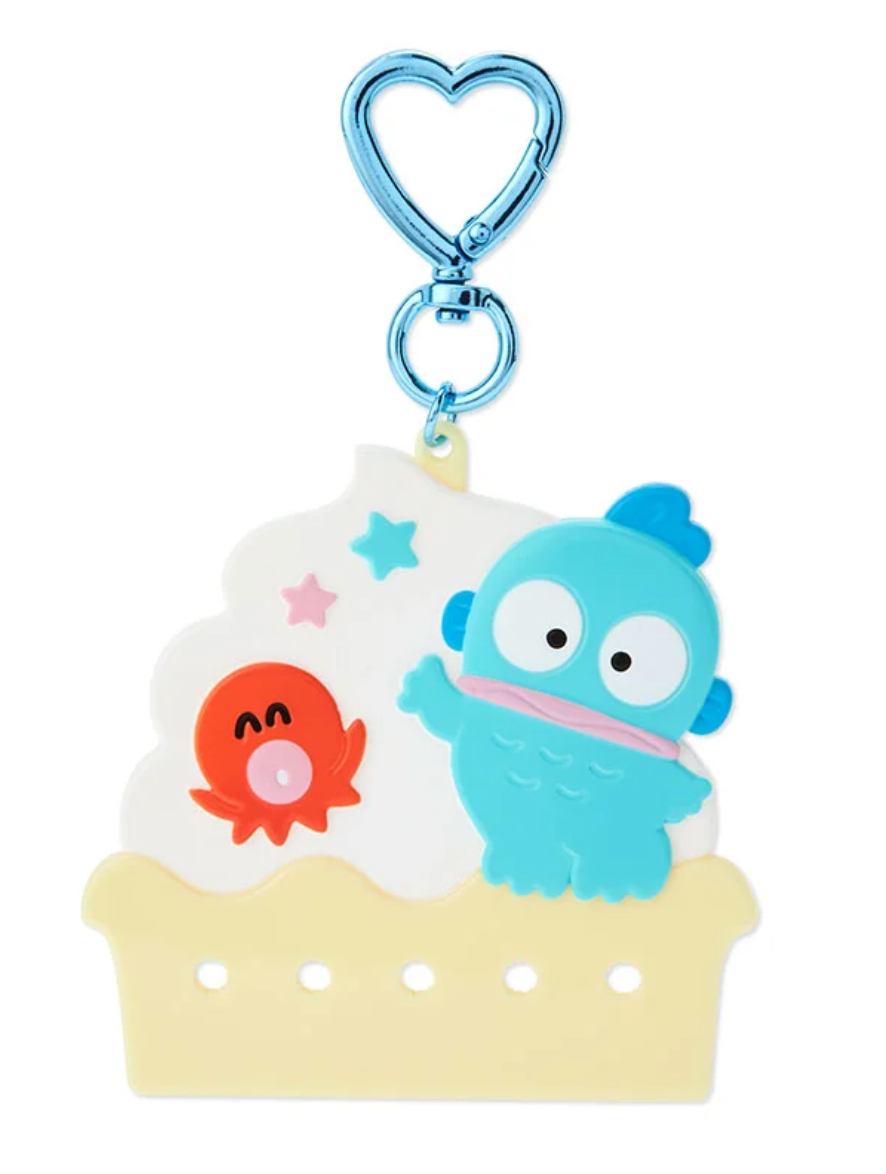 Sanrio Customize Keychain 'My Pachirun' Hangyodon (5 holes) Direct from Japan