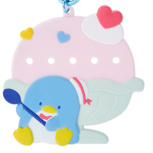 Sanrio Customize Keychain 'My Pachirun' Tuxedosam (5 holes) Direct from Japan