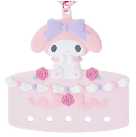 Sanrio Customize Keychain 'My Pachirun' My Melody (5 holes) Direct from Japan