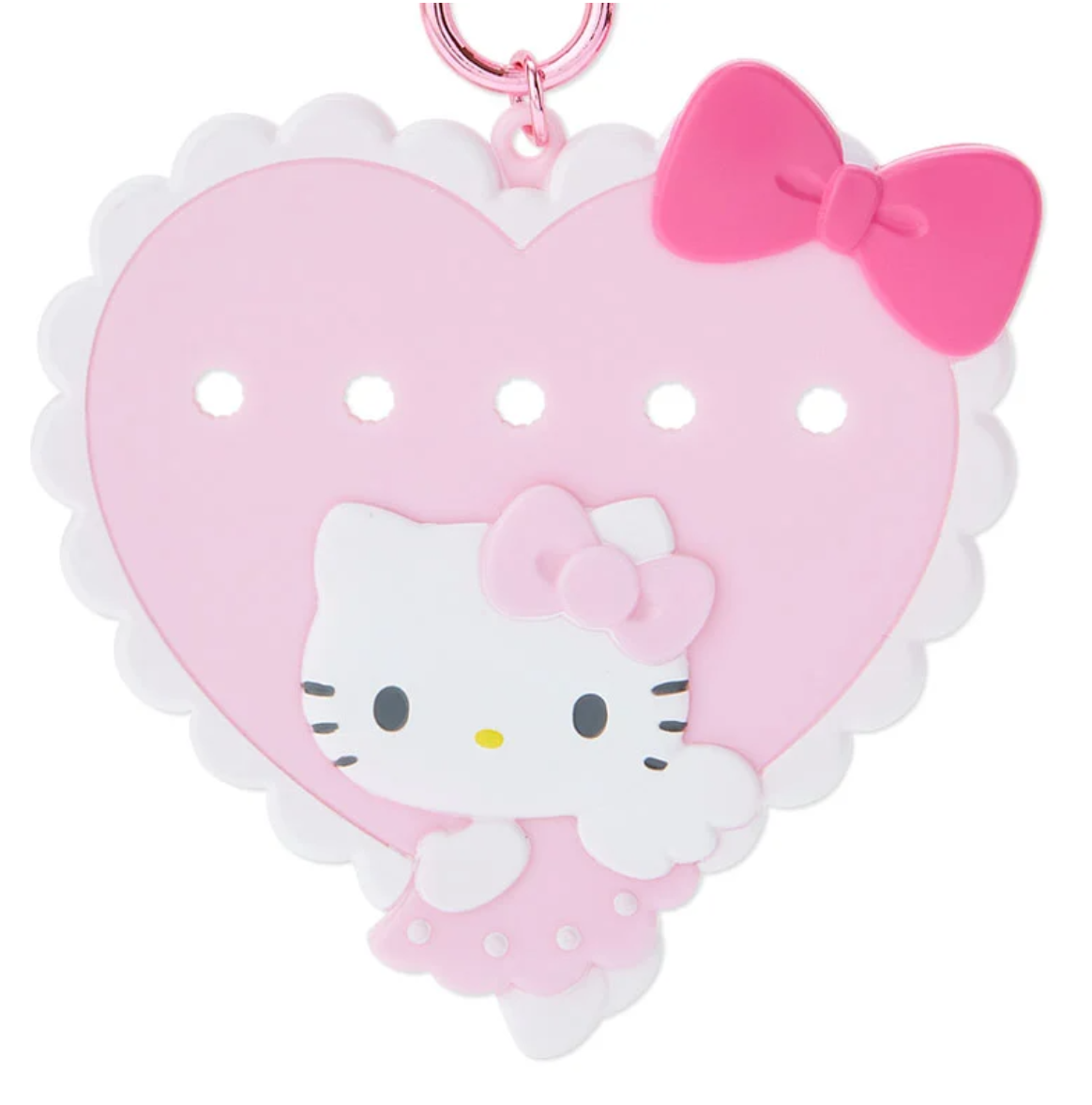 Sanrio Customize Keychain 'My Pachirun' Hello Kitty (5 holes) Direct from Japan