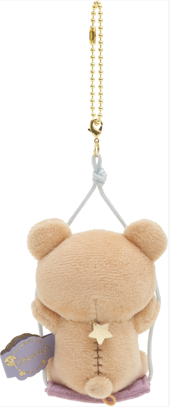 Rilakkuma Plush Keychain Rilanowa Limited edition from San-X Japan