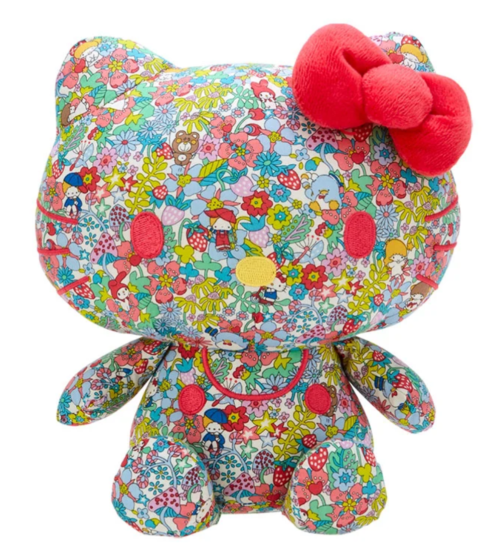 Sanrio Hello Kitty x Liberty Fabrics Collaboration Plush (mixed pattern) Sanrio Direct from Japan