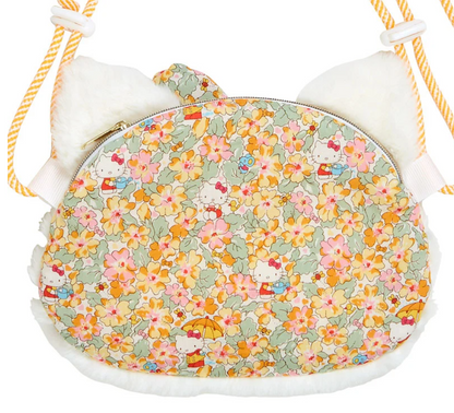 Sanrio Hello Kitty x Liberty Fabrics Collaboration Sling/ Crossbody/ Shoulder Bag (YE) Sanrio Direct from Japan