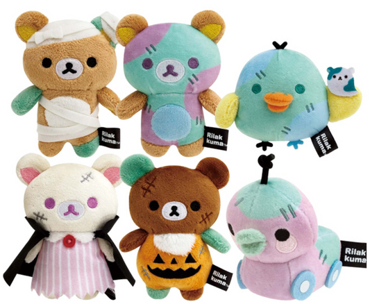 San-X Rilakkuma Halloween in 2024 Tenori Plush San-X Japan