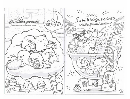 San-X San-X Characters Colouring Book B5 size San-X Japan