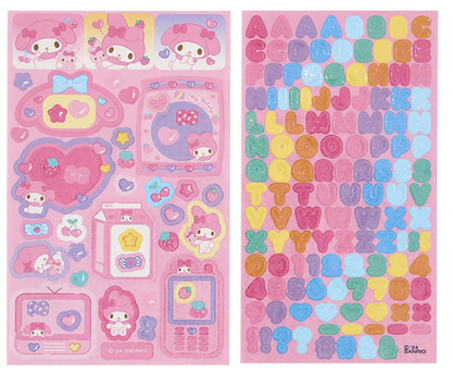 Sanrio My Melody Decorating Kit Pinset/ Sticker/ Charm Sanrio Japan