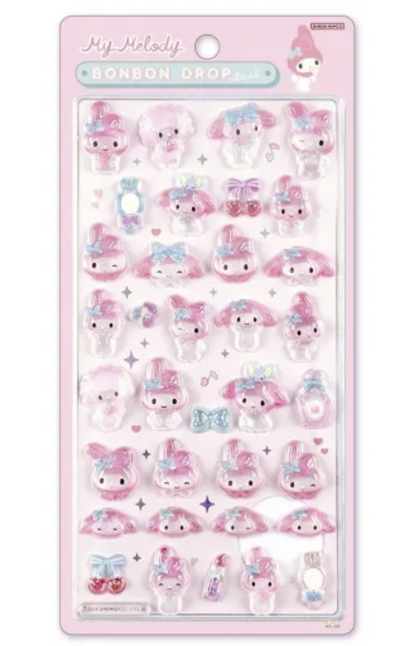 Bonbon Drop Sticker My Melody 3D Epoxy Resin Sticker