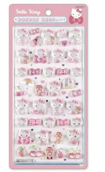 Bonbon Drop Sticker Hello Kitty B 3D Epoxy Resin Sticker