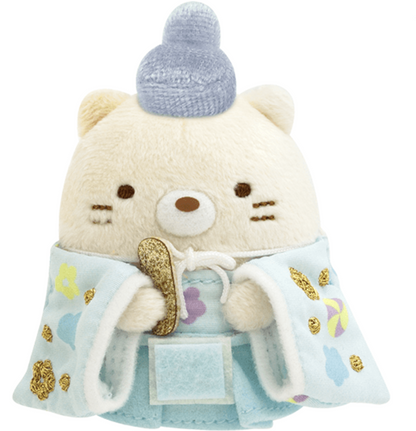 San-X Sumikko gurashi Tenor Plush Set of Sumikko Hinamatsuri Neko/ Tokage ver. limited edition San-X Japan