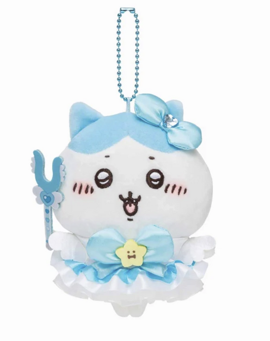 Chiikawa Hachiware Magicaal Charge Plush Keychain from 'Magical Chiikawa' Direct from Japan
