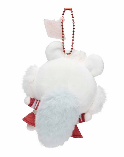 Chiikawa Momonga (Flying Squirrel) Plush Keychain from 'Chiikawa Restaurant' Theme Direct from Japan