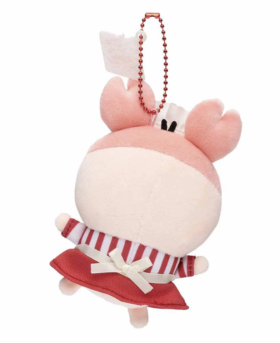 Chiikawa Furuhon-ya Plush Keychain from 'Chiikawa Restaurant' Theme Direct from Japan