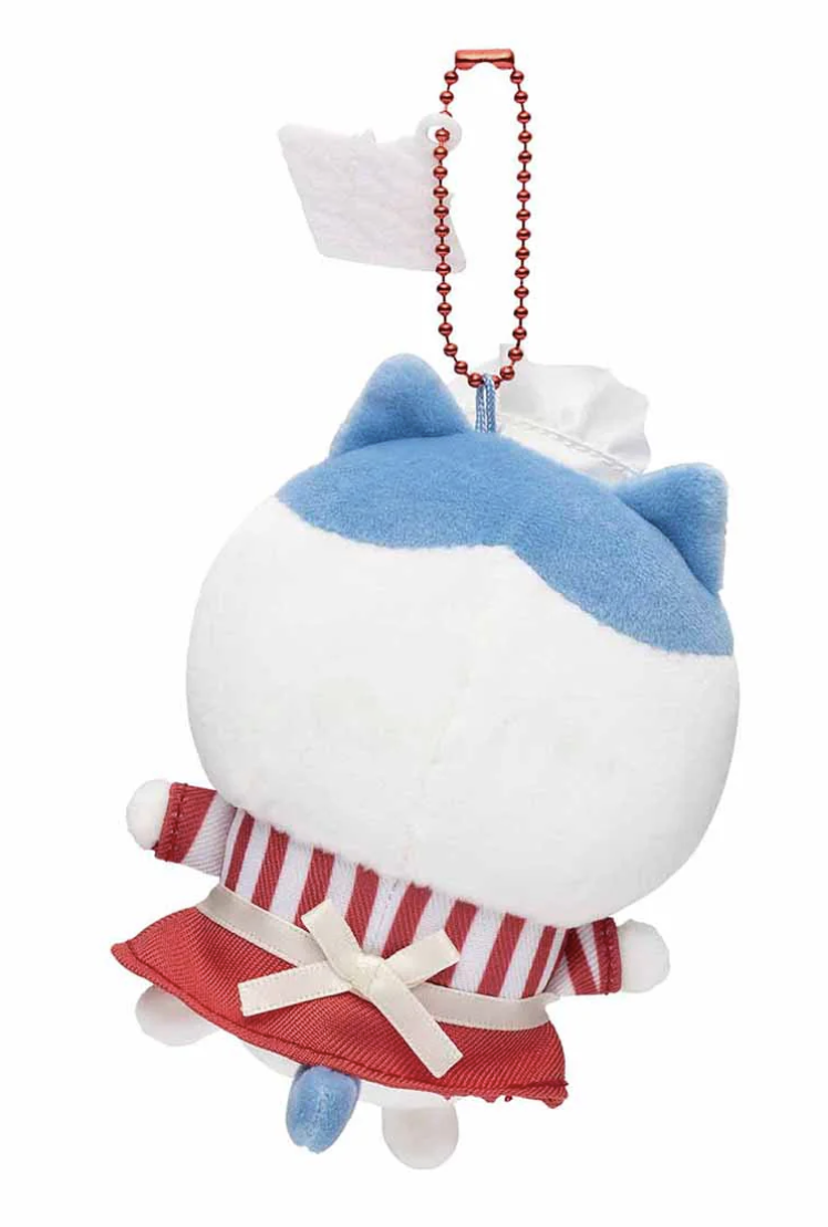 Chiikawa Hachiware Plush Keychain from 'Chiikawa Restaurant' Theme Direct from Japan