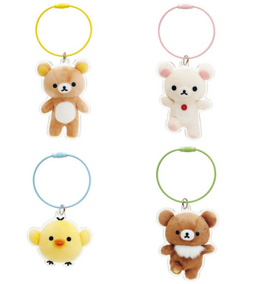 Rilakkuma Customize Acrylic Keychain Character Part San-X Japan