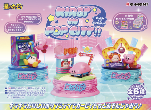 Rement Figure Kirby in Pop City!! Blind Box Direct from Japan