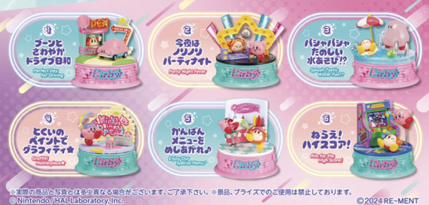 Rement Figure Kirby in Pop City!! Blind Box Direct from Japan